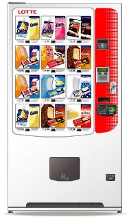 아이스크림 자판기 일본 수출 첫 출고